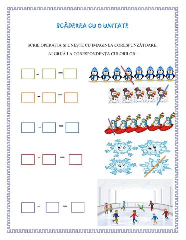 Scăderea cu o unitate