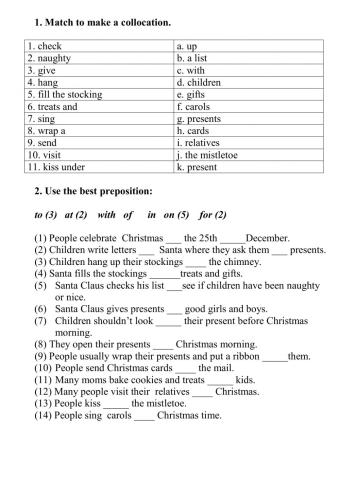 Christmas celebration