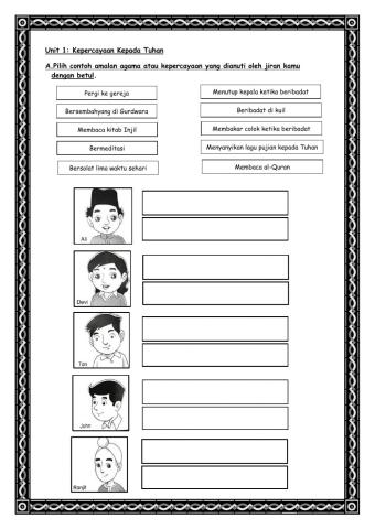 Kepercayaan Kepada Tuhan