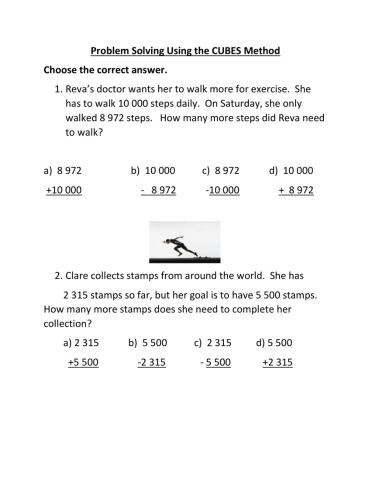 Steps in Problem Solving