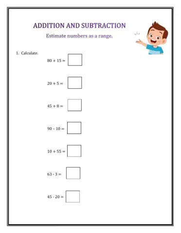 Addition and Subtraction