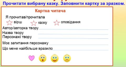 Картка читача.