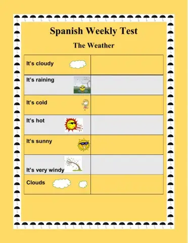 Spanish test