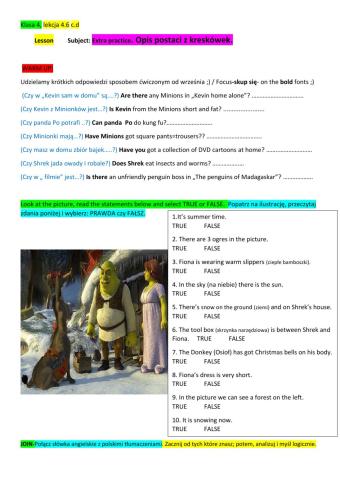 Klasa 4 lekcja 4.6 cd