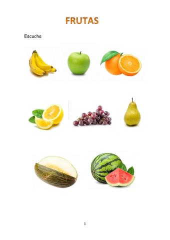 Frutas