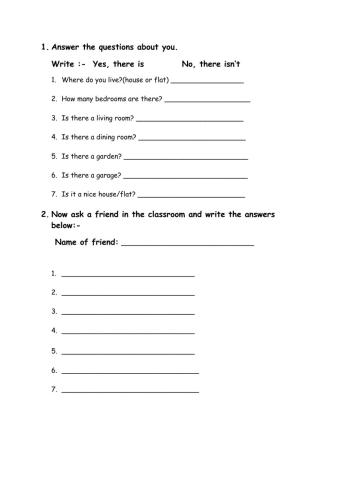 About my house-flat - Questions