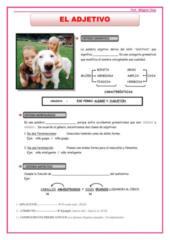 Adjetivo