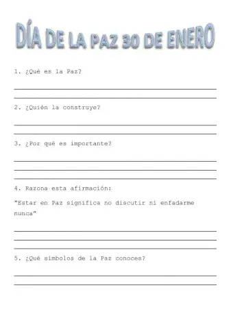 Día de la Paz