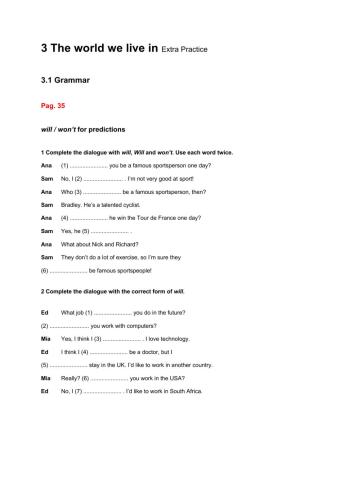 The world we live - p.35