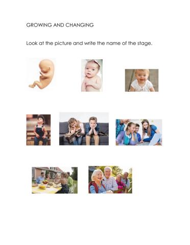 Growing and changing