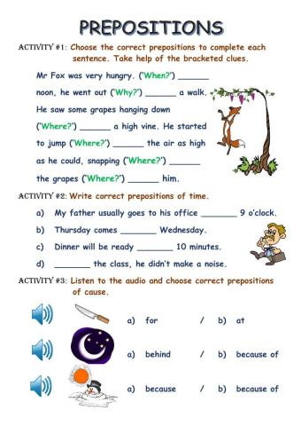 Prepositions