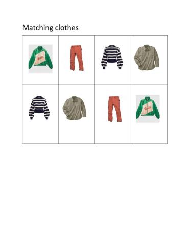 Matching chothes