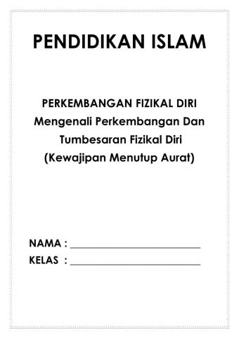 Kewajipan menutup aurat