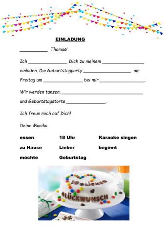 Einladung