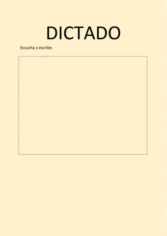 Dictado