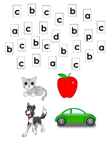 Letter c recognation