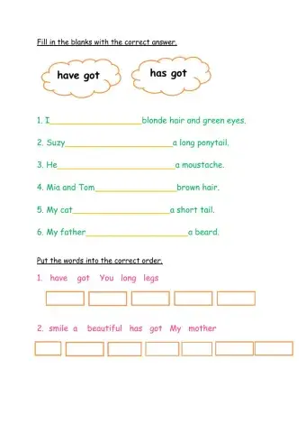 Have got and Have got