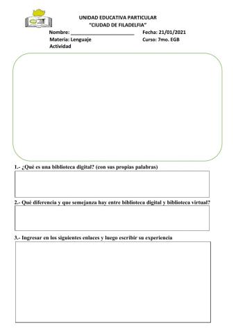 Bibliotecas Digitales y virtuales