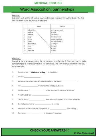 Word Association - Partnerships 1