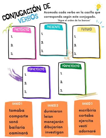 Conjugación de verbos
