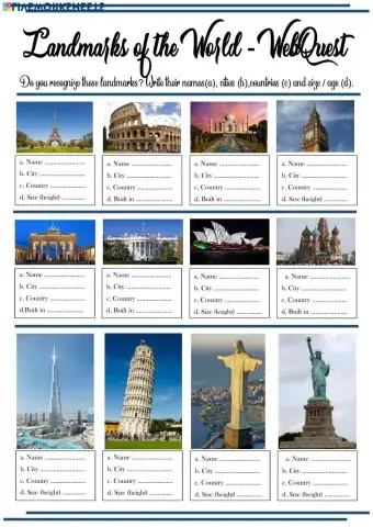 Landmarks of the world