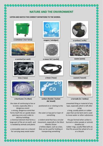 Nature and the Environment.