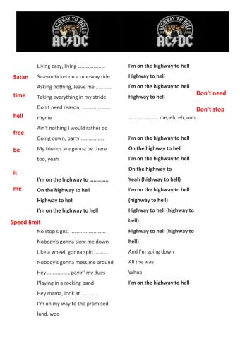 ACDC - Highway to hell