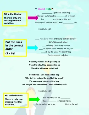 I Need Help - Fitz and the Tantrums