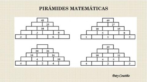 Pirámides matemáticas