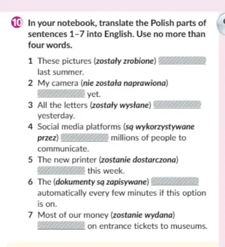 Repetytorium 8-klasisty Macmillan unit 7