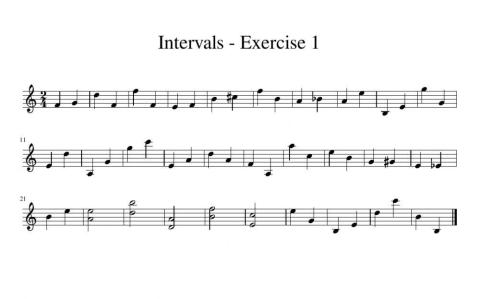 Music Intervals