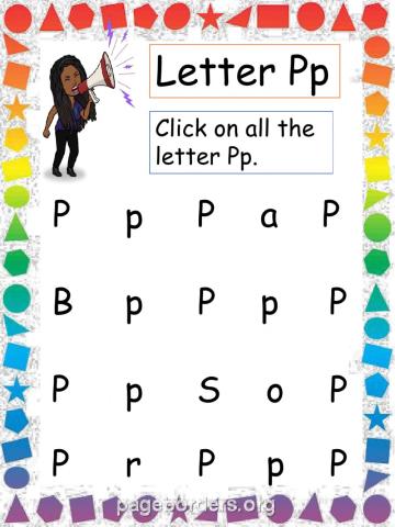 Letter Pp