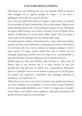 Dinosauria, la tartaruga