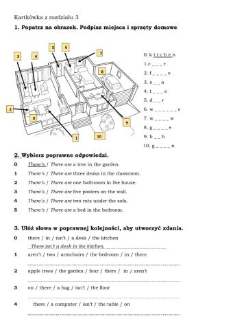 Kartkówka dla klasy 4 3.1