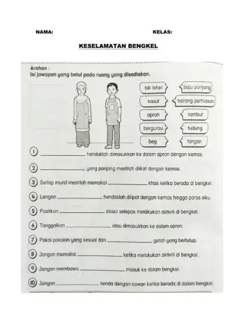 Keselamatan bengkel