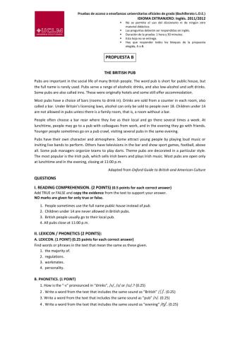 EVAU UCLM 2012R2B The British Pub