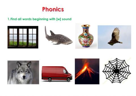 Phonics -w-