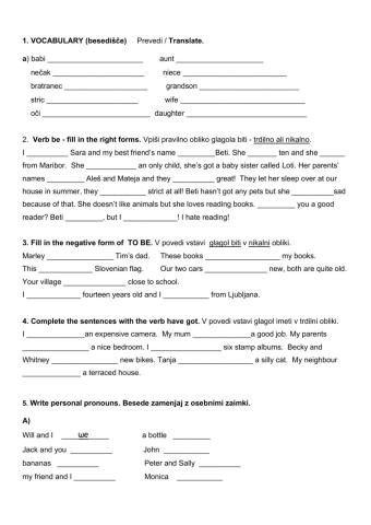 Test yourself-year 8