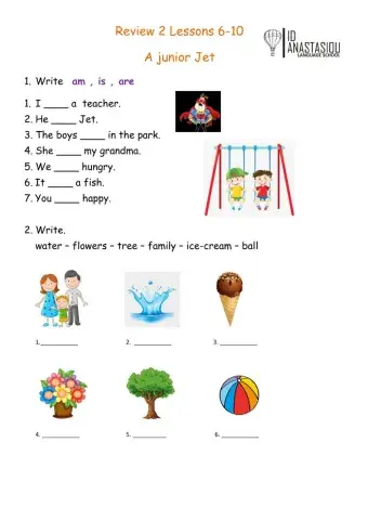 Jet Junior A Lessons 6-10