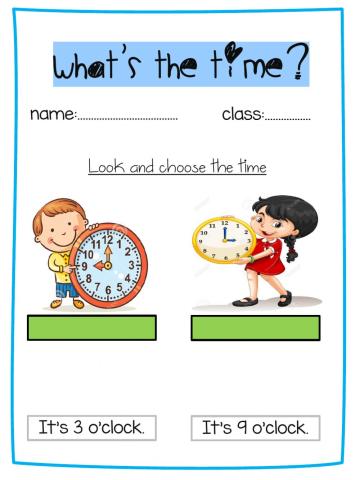 My Day-What's the time?