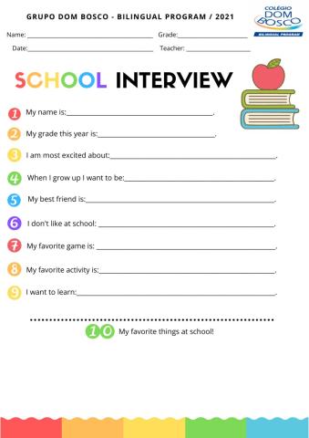School Interview