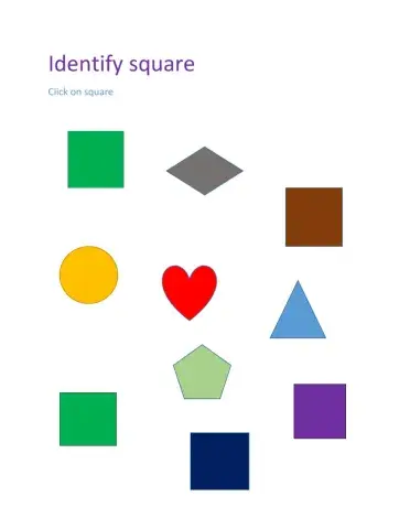 Identify square