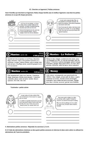 CE : Chercher un logement - Petites annonces