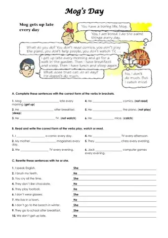 Present Simple - Young learners