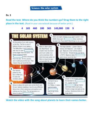 Project 3: The Solar System