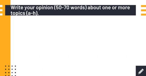 (SA) Writing - Lifestyles