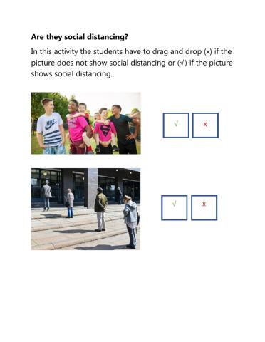 Are they social distancing