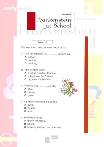 Frankenstein at school