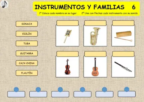 INSTRUMENTOS MUSICALES Y FAMILIAS 6