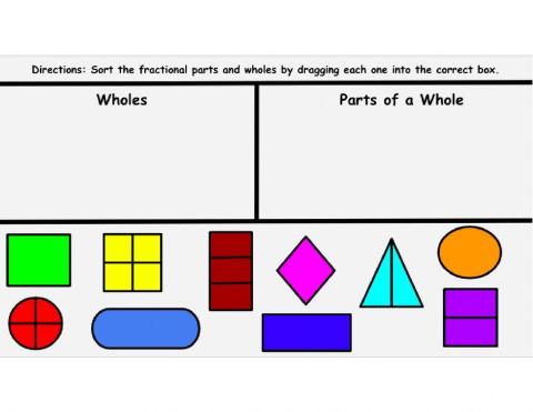 Sorting Fractions 2